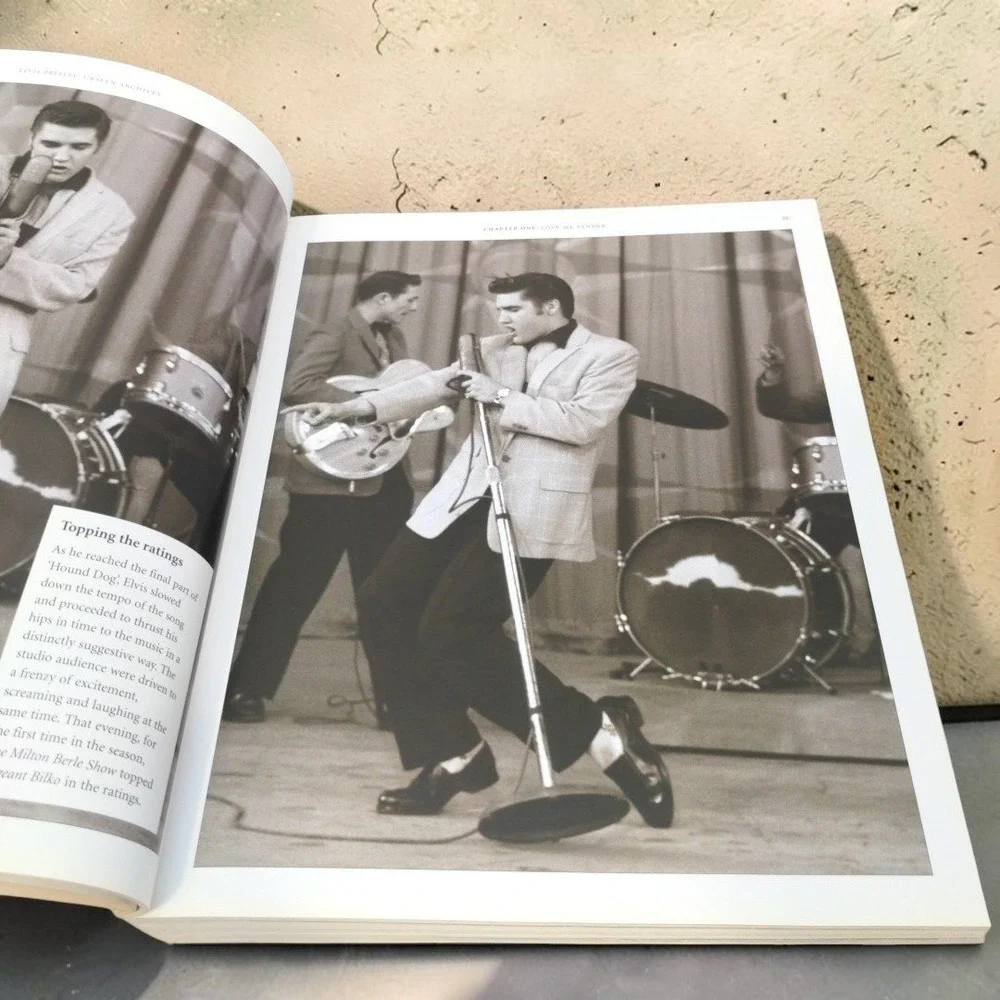 Vtg Elvis Presley Unseen Archives 2004 Marie Clayton Barnes Noble Book Rock Roll
